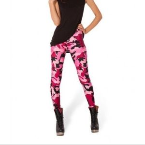 Blackmilk Pink Camo Leggings